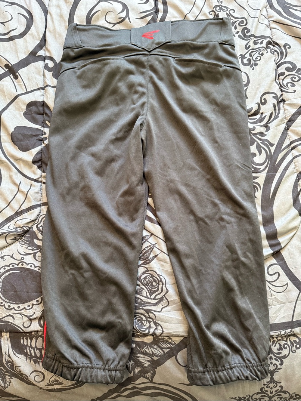 Easton Baseball Pants with Red Side Piping - Picture 2 of 3